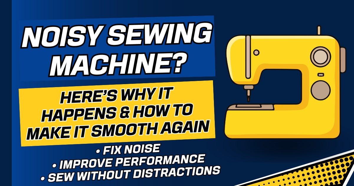Noisy Sewing Machine Here’s Why It Happens and How to Make It Smooth Again - GS Traders